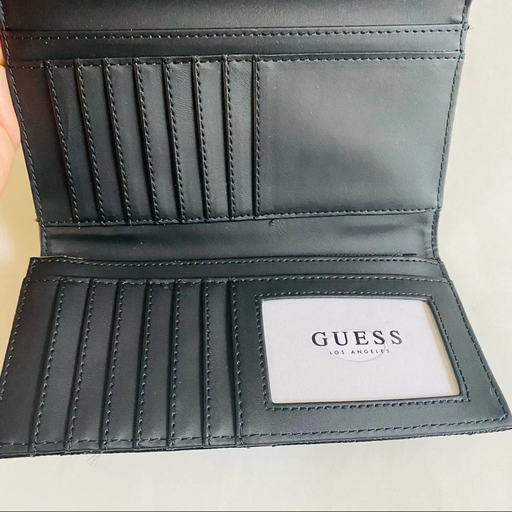 New women’s black Guess wallet - Picture 3 of 6